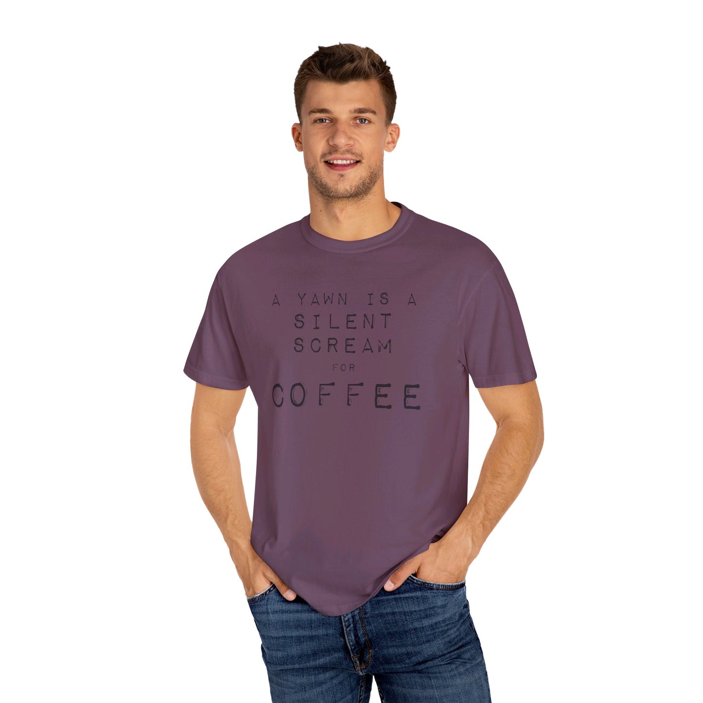 Coffee Silent Scream Tee