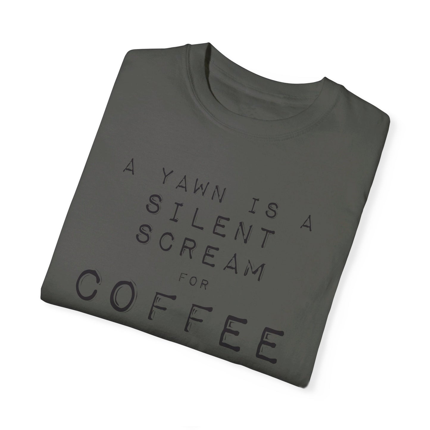 Coffee Silent Scream Tee