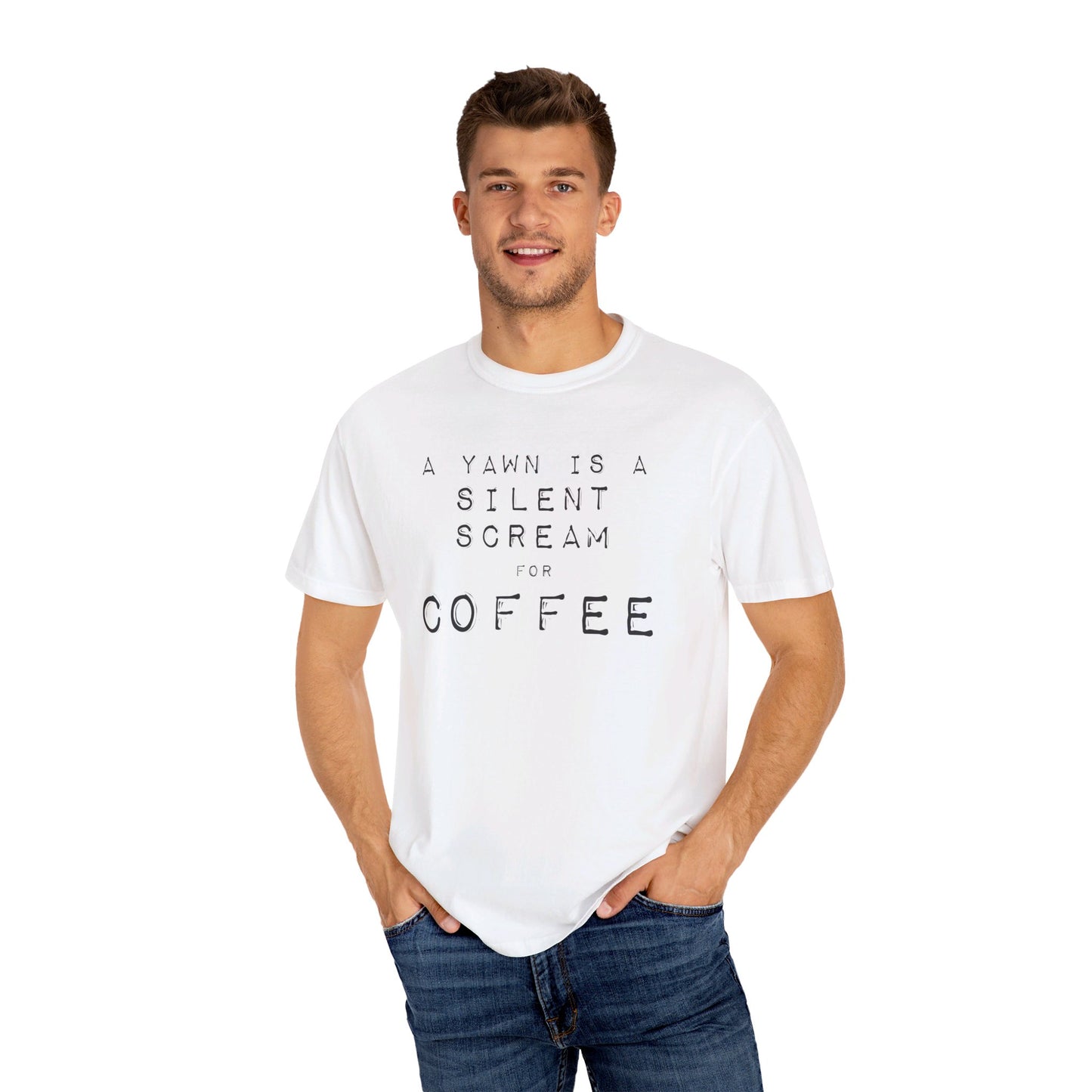 Coffee Silent Scream Tee