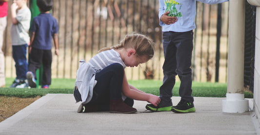 A Child Shows Kindness