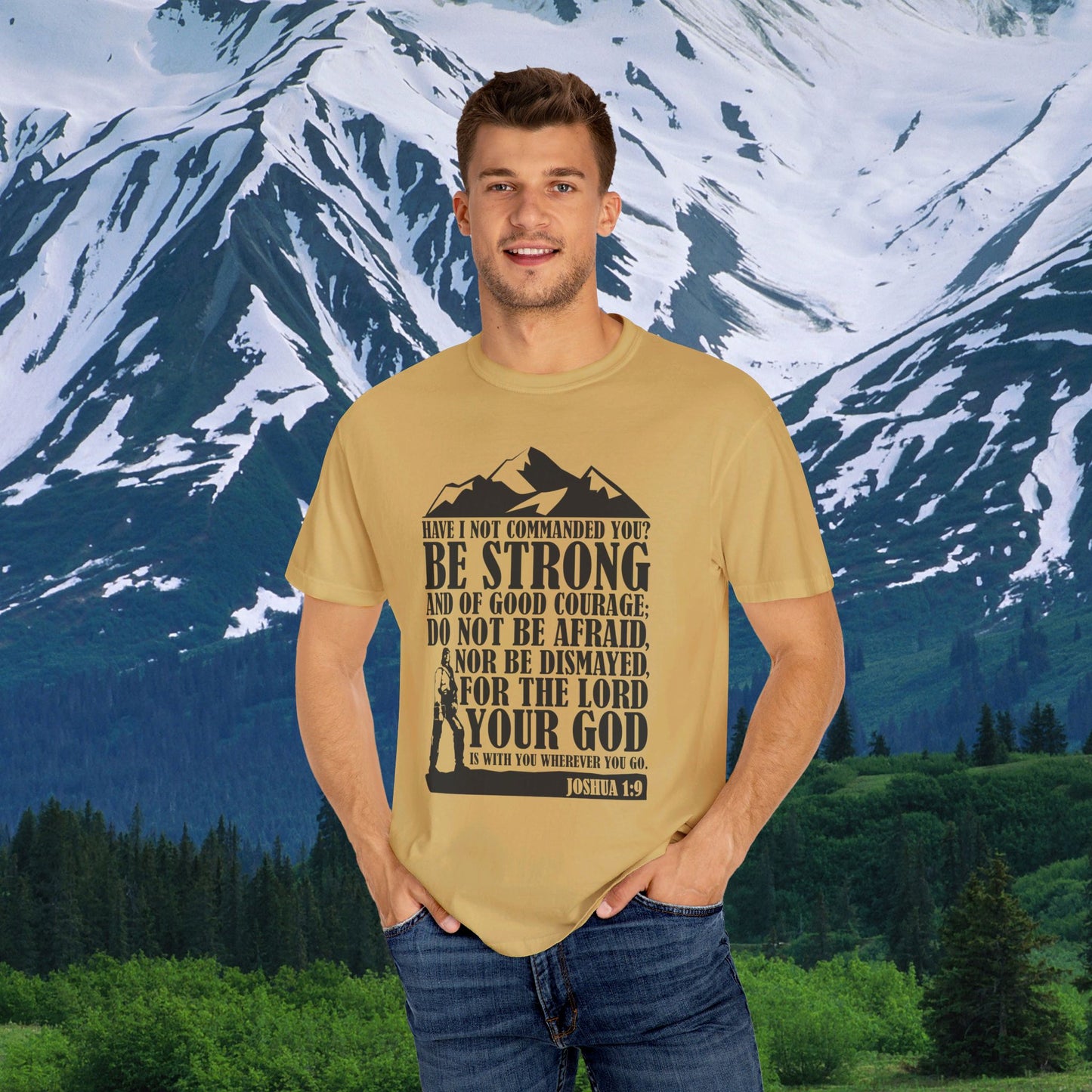 Mtn Men Joshua 1:9 Shirt