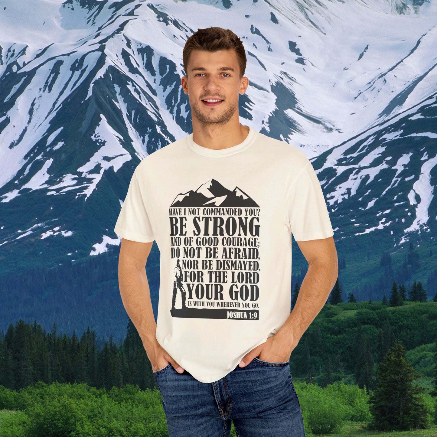 Mtn Men Joshua 1:9 Shirt