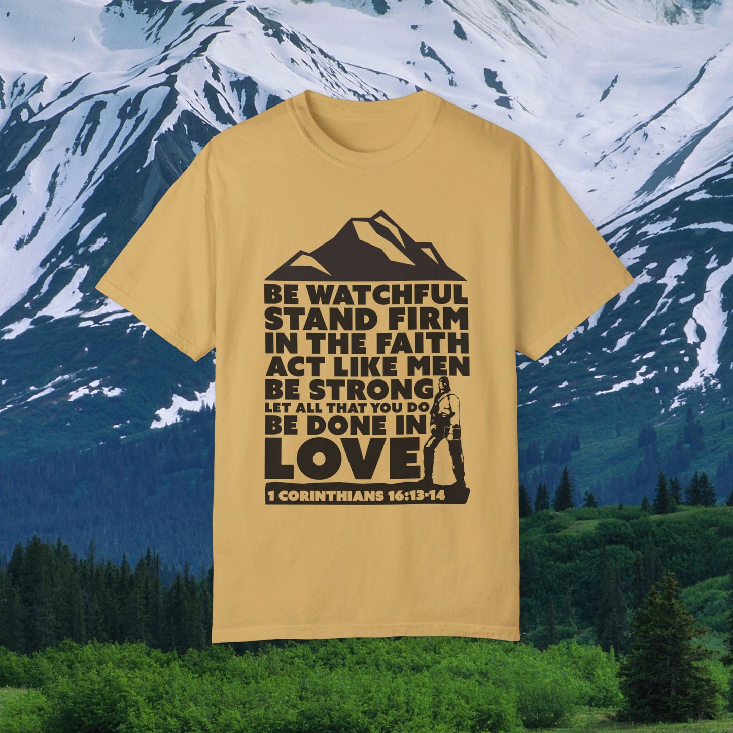 Mtn Men 1 Corinthians 16 Shirt