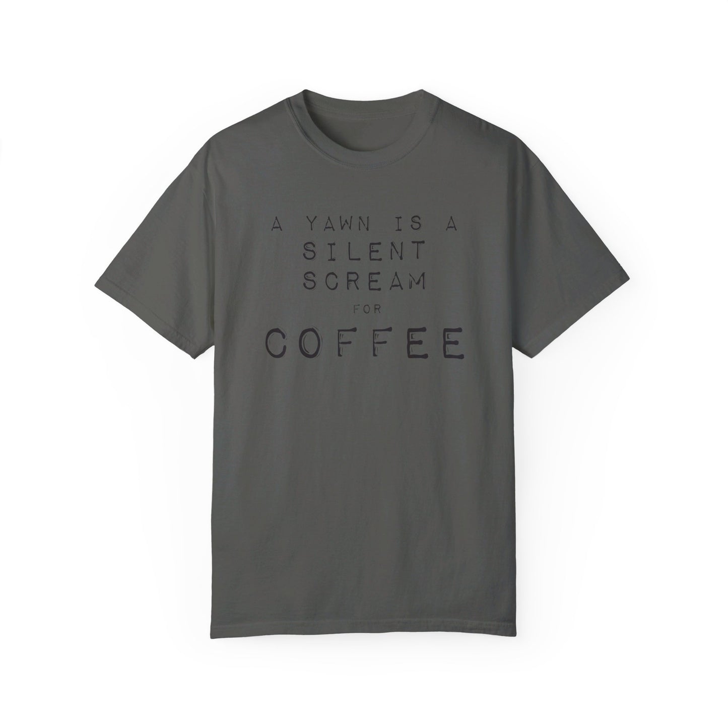 Coffee Silent Scream Tee