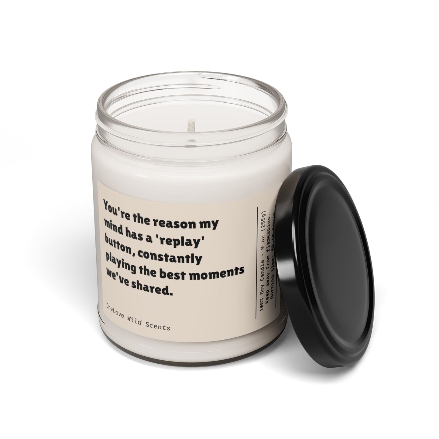 Replay Scented Soy Candle, 9oz