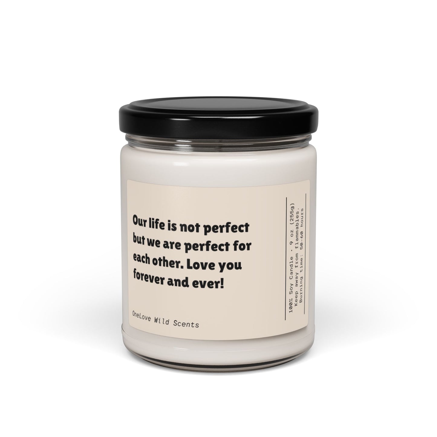 Not Perfect Scented Soy Candle, 9oz